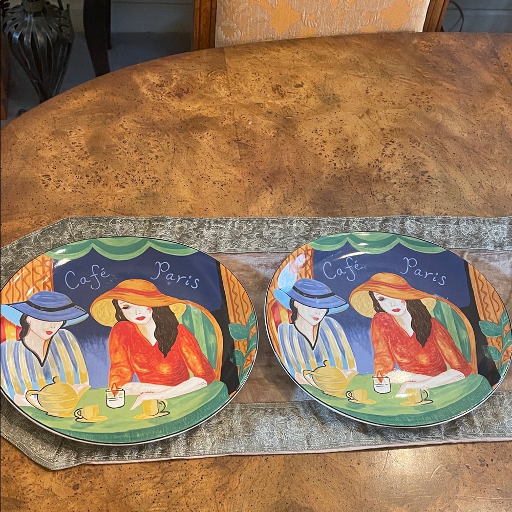 Sango Cafe Paris Plates with Artistic Flair